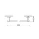 Полотенцедержатель Grohe Essentials Cube New