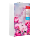 Газова колонка MIXXUS GWH-0410 BASIC GLASS димохідна 10 л/хв (панель зі скла з малюнком) (WH00)
