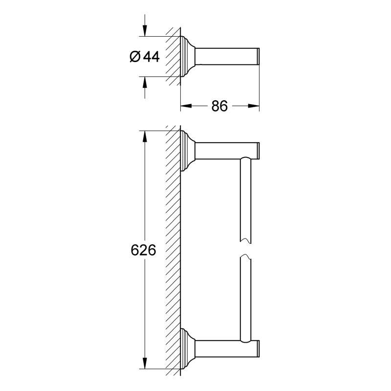 Полотенцедержатель Grohe Essentials Authentic