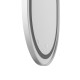 Зеркало Mixxus Premium ELLIPSE MV05-80x70-REVERSE WHITE (LED Touch, Anti-fog, димер (3-6kK)) (MP664