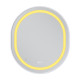 Зеркало Mixxus Premium ELLIPSE MV05-80x70-REVERSE WHITE (LED Touch, Anti-fog, димер (3-6kK)) (MP664