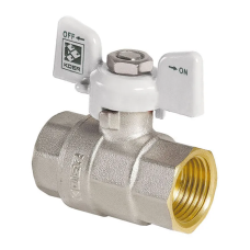 Кран кульовий Koer 3/4" ГГБ (KR.217.W) білий