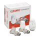 Комплект для подключения радиатора Koer SET-15 - 1/2"x3/4" (прямой) с термоголовкой НН