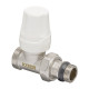 Комплект для подключения радиатора Koer SET-15 - 1/2"x3/4" (прямой) с термоголовкой НН