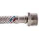 Гибкий шланг для подключения воды гайка 1/2'' - Штуцер 1/2'' (120 см) Zerix