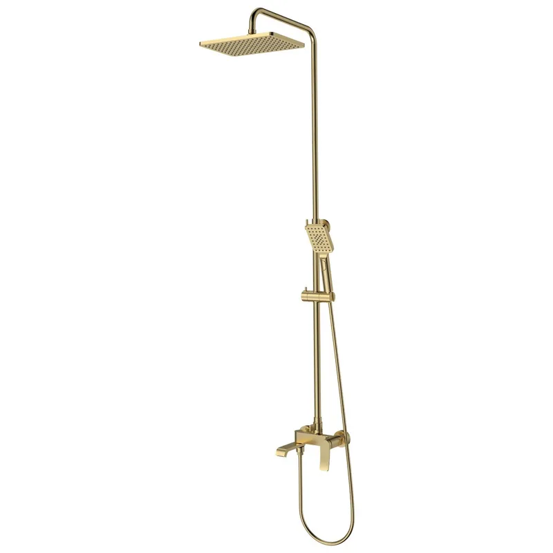 Душевая колонна со смесителем Mixxus Premium DALI 009-J Brushed Gold