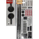 Двері в нішу Koer SR SD01-120x200-TR-01 прозоре скло Easy Clean 8мм, хром