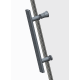 Двері в нішу Koer SR SD01-120x200-TR-01 прозоре скло Easy Clean 8мм, хром