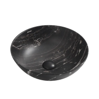 Раковина накладная Mixxus Premium ELLIPSE-0106 MARBLE 390х390х140mm