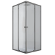 Душевая кабина без поддона Mixxus CUBIC SC01-90x90x185-TR GRAPHITE прозрачное стекло 4мм