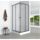 Душевая кабина без поддона Mixxus CUBIC SC01-90x90x185-TR GRAPHITE прозрачное стекло 4мм