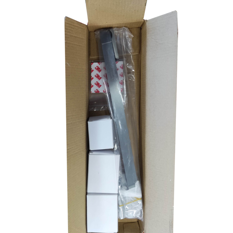 Бічна стінка для кабіни Koer SR SW04-90x200-TR-07 прозоре скло Easy Clean 10мм, графіт (KR53