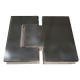 Бічна стінка для кабіни Koer SR SW04-90x200-TR-07 прозоре скло Easy Clean 10мм, графіт (KR53
