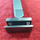 Бічна стінка для кабіни Koer SR SW04-90x200-TR-07 прозоре скло Easy Clean 10мм, графіт (KR53