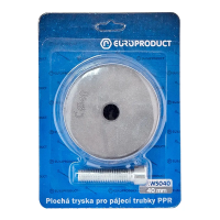 Насадка плоская для паяльника Europroduct EP.WS040 PPR труб 40mm