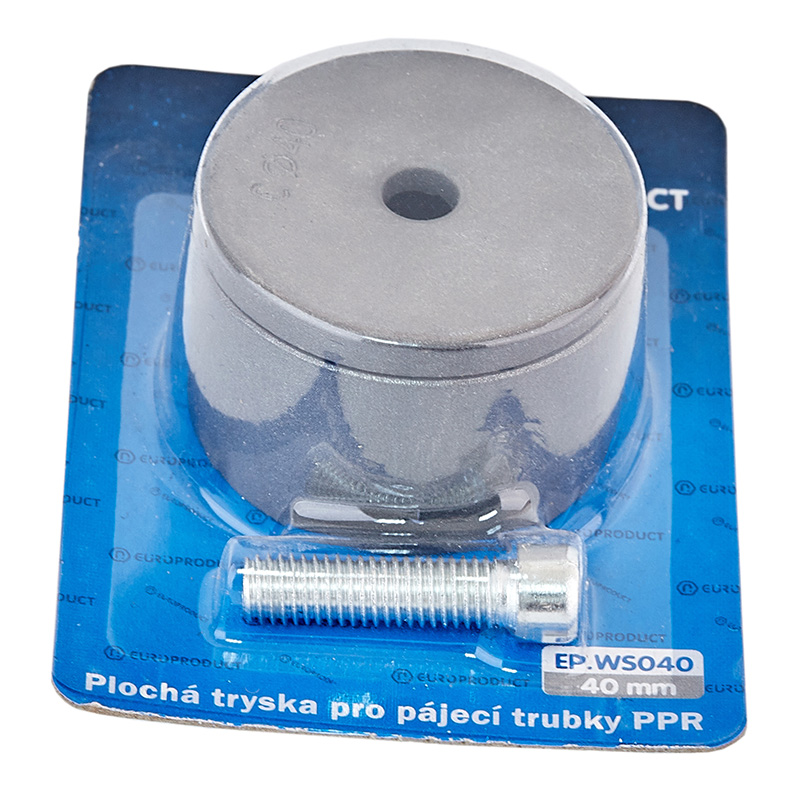Насадка плоская для паяльника Europroduct EP.WS040 PPR труб 40mm