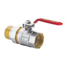 Кран с американкой 1-1/4" ручка РЫЧАГ (Koer KR.229)