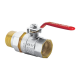 Кран с американкой 1-1/4" ручка РЫЧАГ (Koer KR.229)