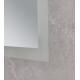Зеркало Mixxus FLAT MR04-80x60 с LED Touch, Anti-fog, димером, регулировкой яркости, часами (MI6928