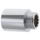 Удлинитель 1/2"-30мм (хром) Koer KF.E06-30.CHR