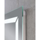 Зеркало Mixxus Light MR01-80x60 (часы, LED-подсветка, антизапотевание)