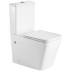 Унитаз-компакт Mixxus Premium Quadro-0402-R 675x390x855mm, система смыва RIMLESS