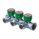 Коллектор вентильный с фитингом Koer KR.1121-3 3/4”x3 ways
