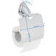 Бумагодержатель с крышкой Zerix LR1503
