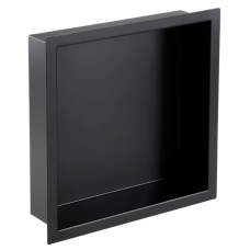 Полиця-ніша для ванної кімнати Mixxus Premium NICHE-0101 BLACK з нержавіючої сталі SUS304