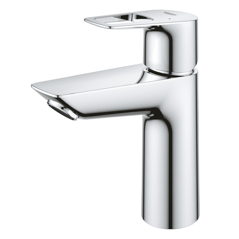 Однорычажный смеситель для раковины M-Size Grohe BauLoop New с нажимным донным клапаном
