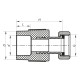 Муфта с накидной гайкой 25x3/4F PPR Koer K0142.PRO