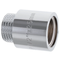 Удлинитель 1/2"-25мм (хром) Koer KF.E06-25.CHR
