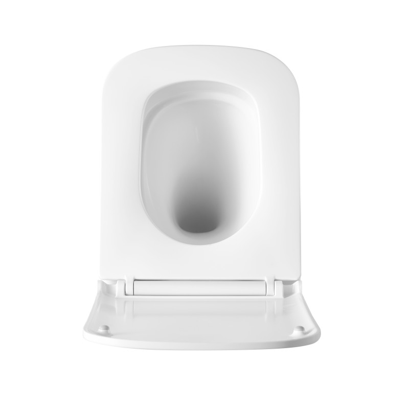 Подвесной унитаз Mixxus Premium Quadro-0301-T3 490x340x360mm, система смыва TORNADO 3.0