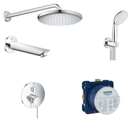 Душевая система скрытого монтажа Grohe Essence c Tempesta 250