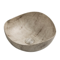 Раковина накладная Mixxus Premium WAVE-0103 MARBLE 380х380х170mm