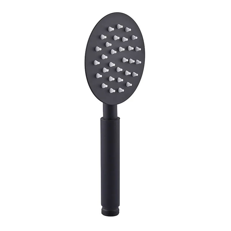 Лейка для душа Mixxus SH-01.SUS Black из нерж. стали