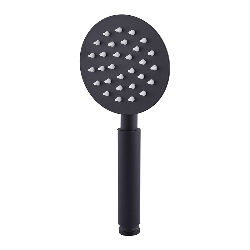 Лейка для душа Mixxus SH-01.SUS Black из нерж. стали