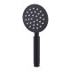 Лейка для душа Mixxus SH-01.SUS Black из нерж. стали