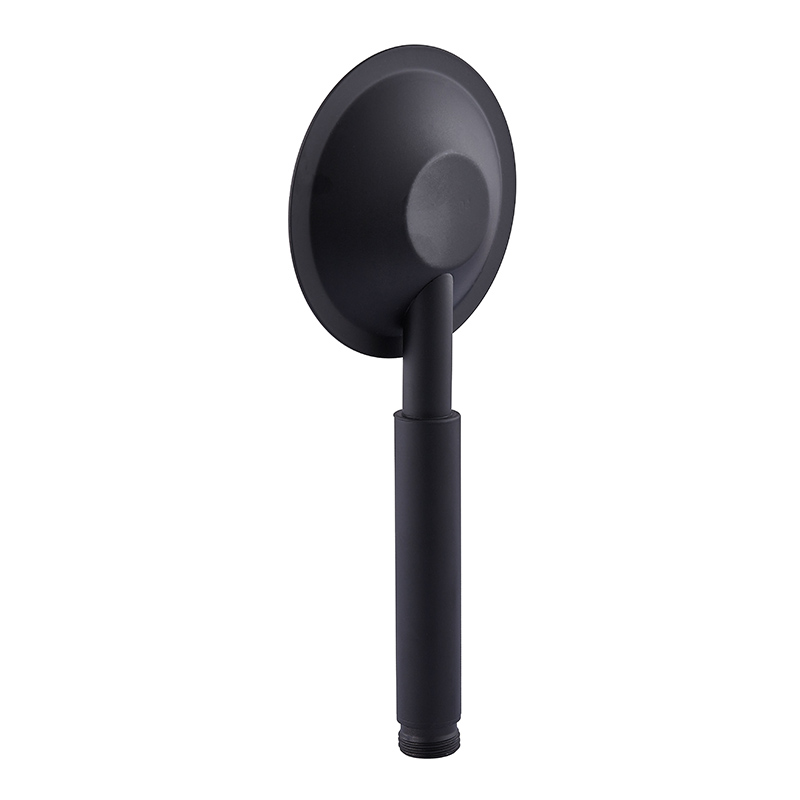 Лейка для душа Mixxus SH-01.SUS Black из нерж. стали