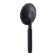 Лейка для душа Mixxus SH-01.SUS Black из нерж. стали