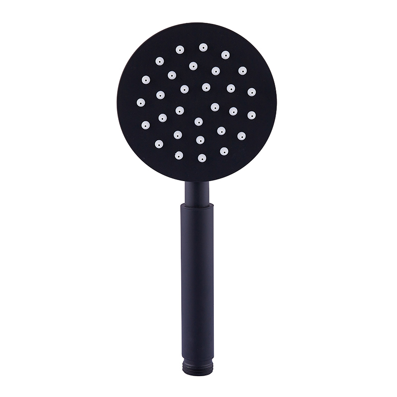 Лейка для душа Mixxus SH-01.SUS Black из нерж. стали