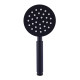 Лейка для душа Mixxus SH-01.SUS Black из нерж. стали