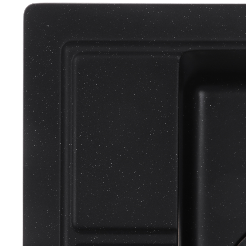 Мойка кухонная Zerix ZS-4651S-14 Черный металлик