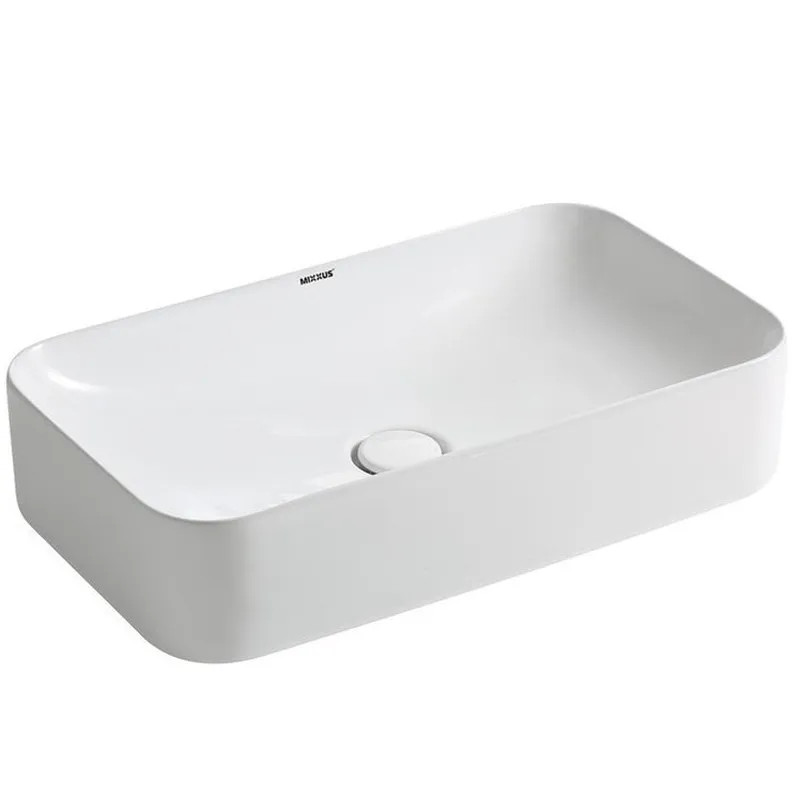 Раковина накладная Mixxus Premium QUADRO-0106 600х355х130mm
