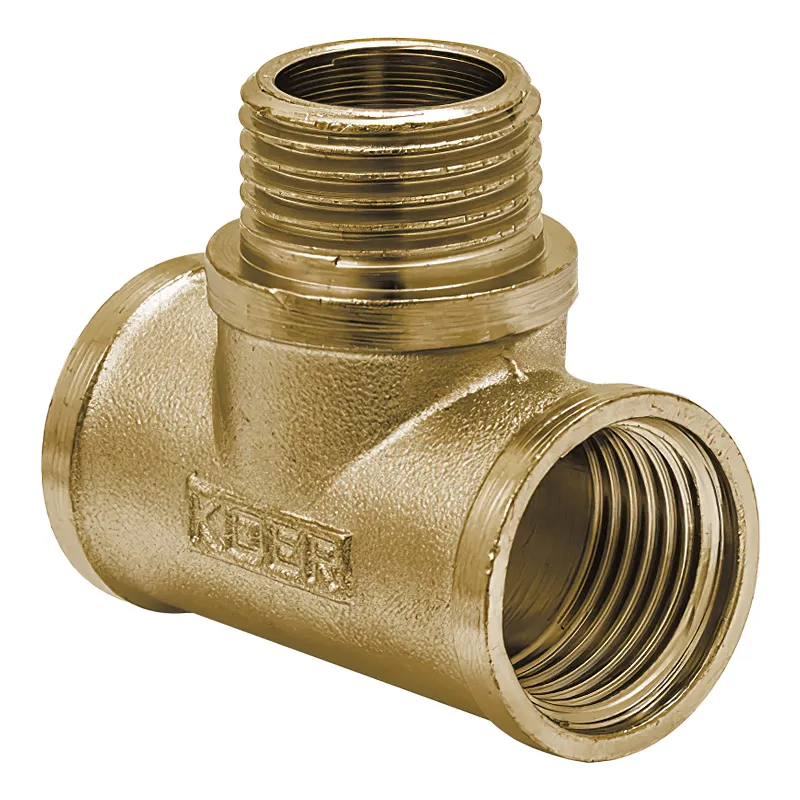 Тройник Koer KF.T06FMF.WN 1/2'' ВНВ (без никеля)