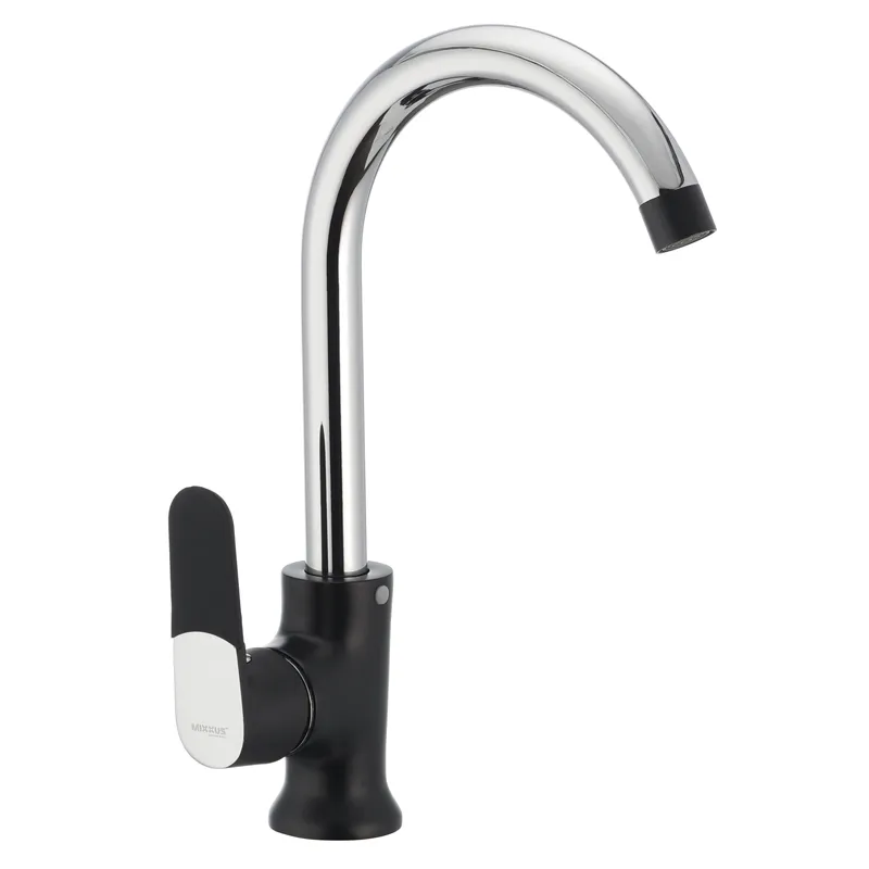 Кухонный смеситель черный Mixxus Premium Tiger 014