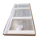 Душова перегородка Koer SR SP01-90x200-TR-01 Walk-In прозоре скло Easy Clean 8мм, хром (KR539)