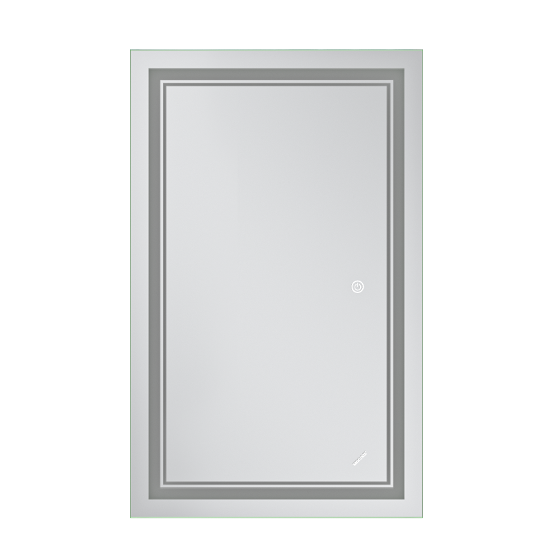 Зеркало Mixxus Premium QUADRO MR20-50x80-REVERSE (LED Touch, Anti-fog, димер)
