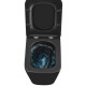 Унитаз подвесной Mixxus Premium QUADRO-0301-T3 BLACK 490х340х360mm, система смыва TORNADO 3.0 (MP65