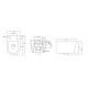 Унитаз подвесной Mixxus BEVEL-0302-R 520x360x365mm, система смыва RIMLESS